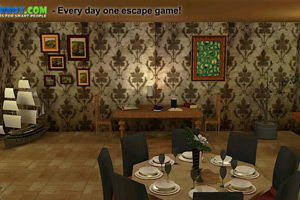 《逃出神秘的餐厅》游戏画面1