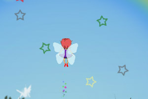 《天使收集星星》游戏画面1
