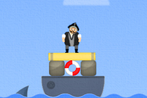 《淹死可恶的海盗》游戏画面1