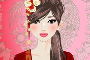 《中国古代女孩》游戏画面1