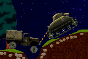 《坦克拖卡车》游戏画面1