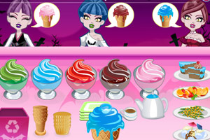 《吸血鬼冰淇淋店》游戏画面1