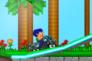 《小小摩托车》游戏画面1