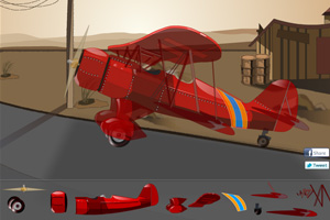 《组装私人飞机》游戏画面1