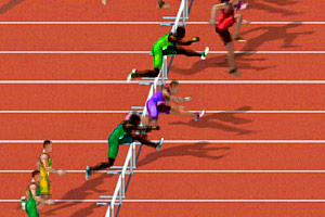 《奥利匹克之跨栏》游戏画面1