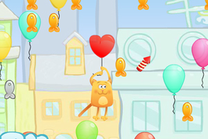 《金猫气球追爱变态版》游戏画面1