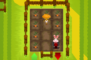 《兔子种萝卜》游戏画面1