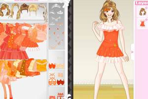 《美丽香橙公主》游戏画面1