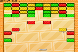《彩色撞砖块》游戏画面1