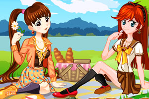 《姐妹一起去野餐》游戏画面1