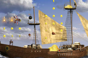 《贪财的海盗》游戏画面1