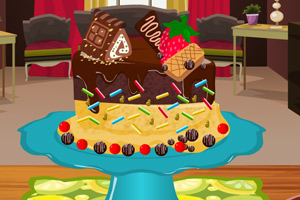 《奶油巧克力蛋糕》游戏画面1