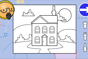 《巴布设计房子》游戏画面1