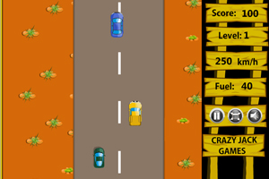 《公路障碍赛车》游戏画面1