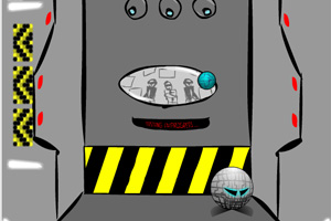 《机器人头球赛》游戏画面1