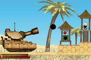 《沙漠坦克风暴》游戏画面1