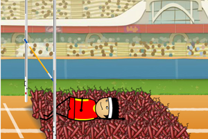 《奥运跳高赛》游戏画面1