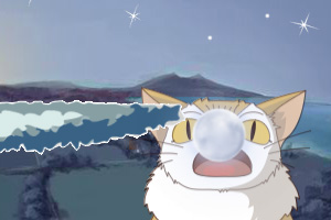《吃月亮的猫》游戏画面1