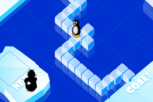《小企鹅过河》游戏画面1