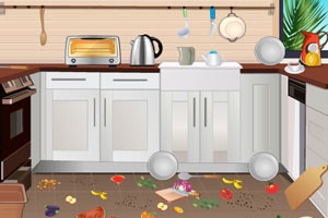 《清洁厨房》游戏画面1