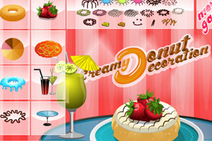 《美味的奶油甜甜圈》游戏画面1