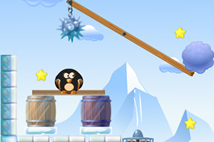 《胖企鹅跳海》游戏画面1