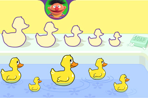 《小鸭子排排队》游戏画面1