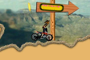 《沙漠特技摩托车》游戏画面1