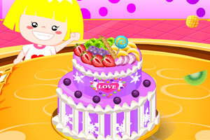《草莓蛋糕》游戏画面1