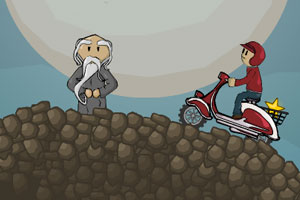 《骑摩托的少年》游戏画面1