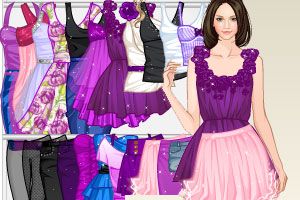 《紫色的时尚》游戏画面1