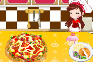 《阿SUE的披萨》游戏画面1