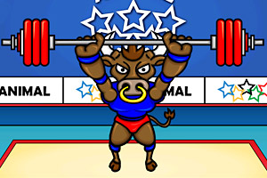 《动物奥运会之举重》游戏画面1