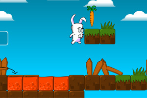 《蠢兔大冒险》游戏画面1