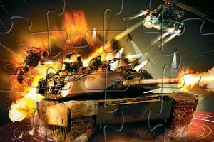 《坦克战役拼图》游戏画面1