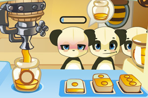 《熊猫买蜂蜜》游戏画面1