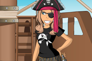 时尚海盗女