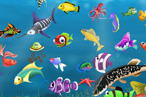 《海底世界找鱼》游戏画面1