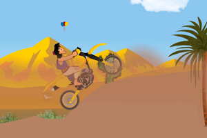 《阿拉丁骑摩托》游戏画面1
