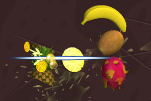 《快刀削水果3D版》游戏画面1