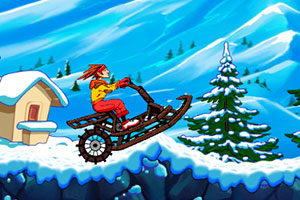 《急速雪橇车》游戏画面1