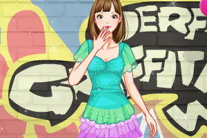 《街头涂鸦女孩》游戏画面1