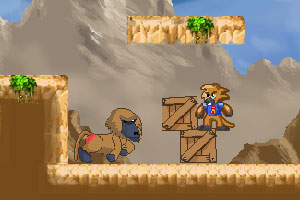 《小猴历险记》游戏画面1