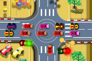 《指挥交通红绿灯》游戏画面1