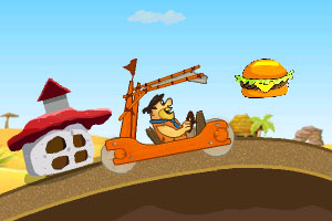《大叔开车收集汉堡》游戏画面1