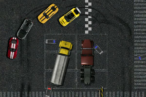 《停车场赛车》游戏画面1