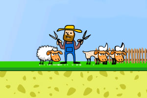 《送小羊来剪毛》游戏画面1