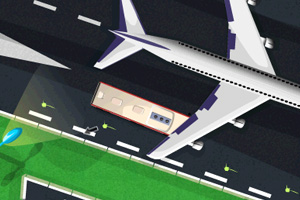 《机场大巴停车选关版》游戏画面1