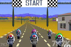 《急速摩托赛》游戏画面1