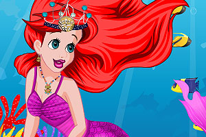 《人鱼公主海底装扮》游戏画面1